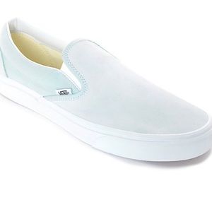Vans Classic Slip-On in Baby Blue.